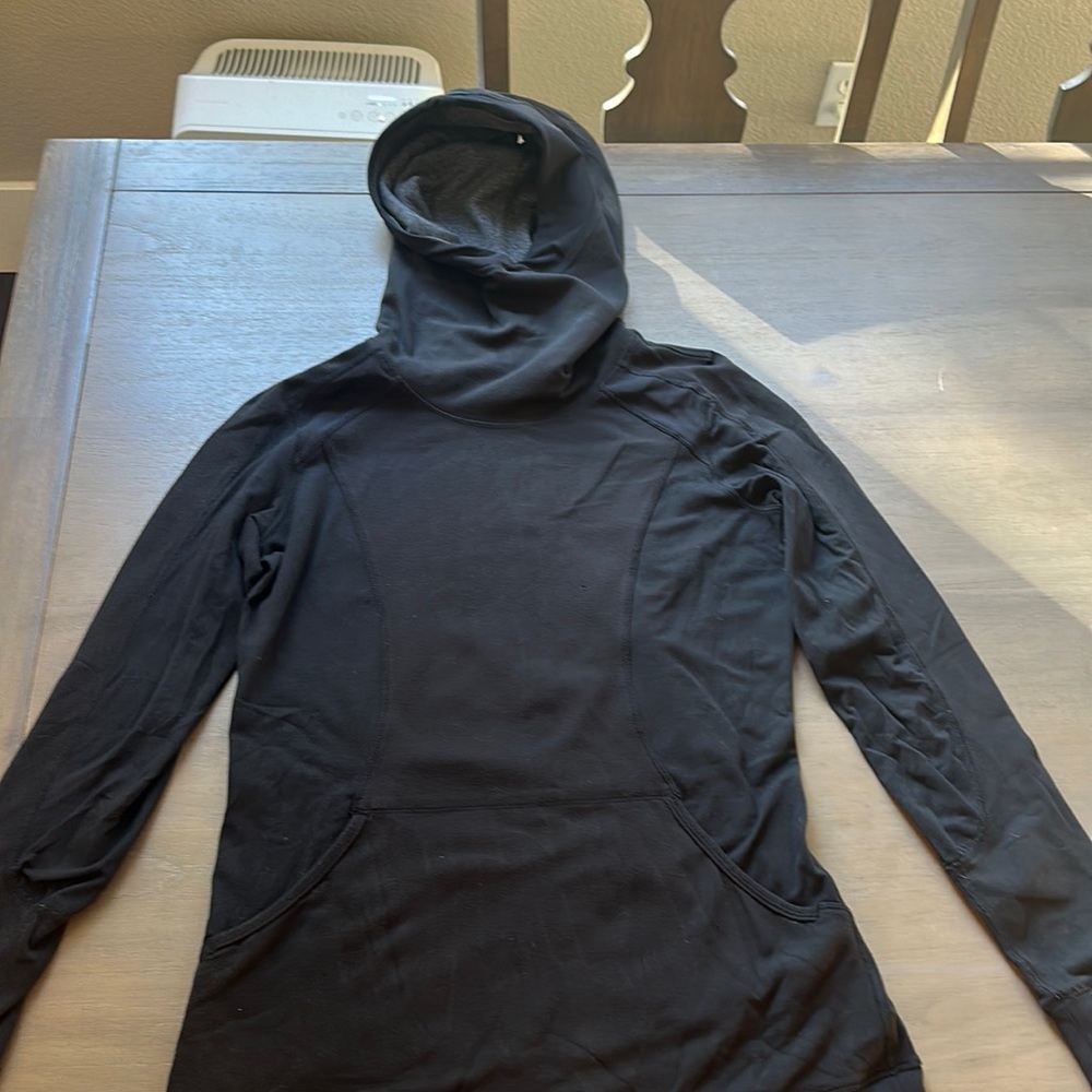 Lululemon Black Running Hoodie Size S EUC